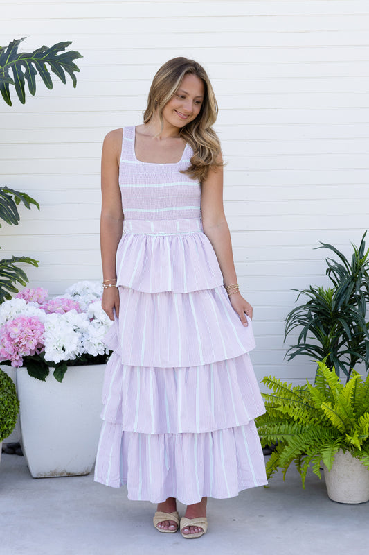 Audrey Ruffle Maxi