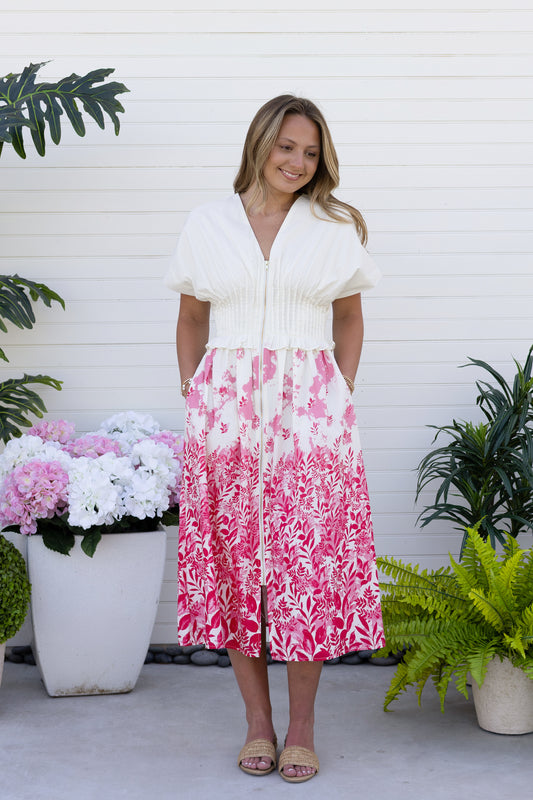 Della Border Dress