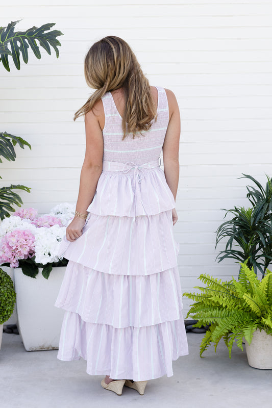 Audrey Ruffle Maxi