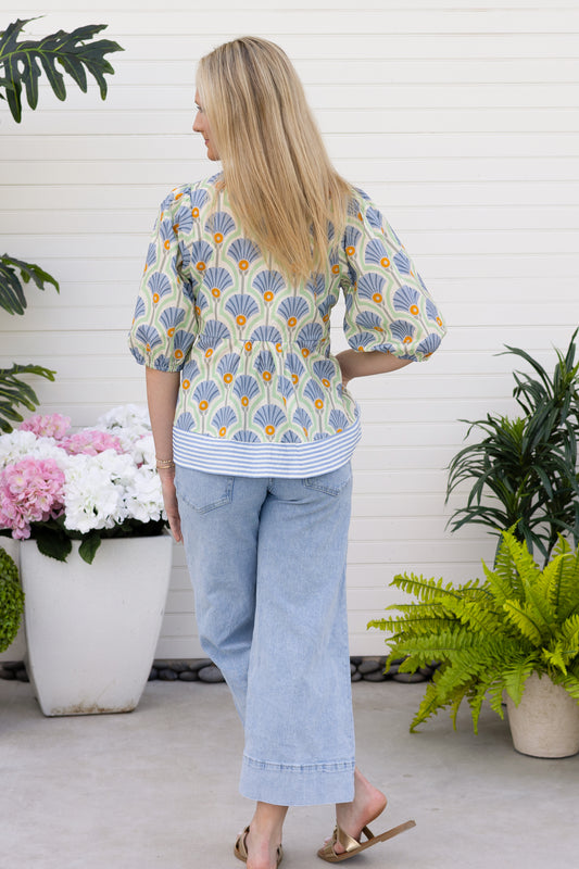 Bloom Woven Top