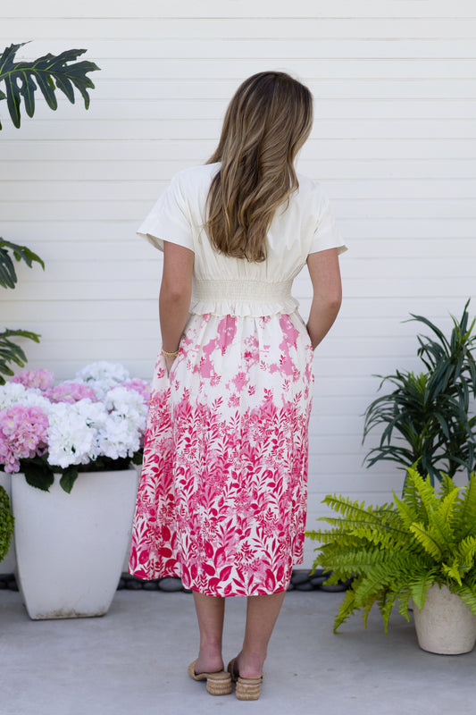 Della Border Dress
