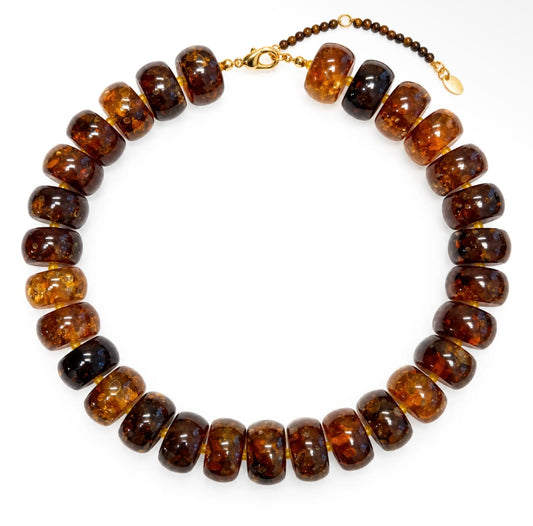 The Camden Necklace - Amber