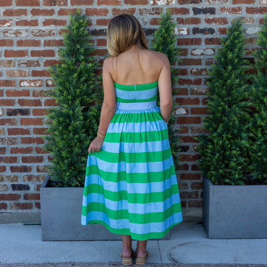 Newport Stripe Midi