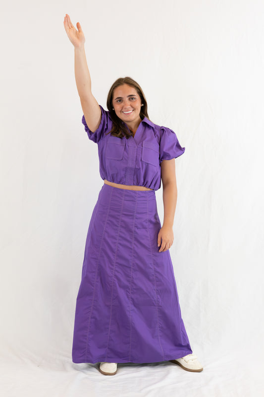 Hillary Set - Purple