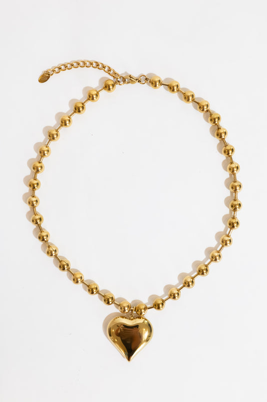 Bold Heart Necklace