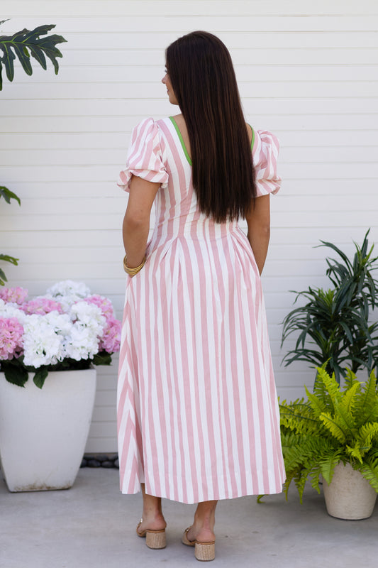 Sienna Stripe Midi