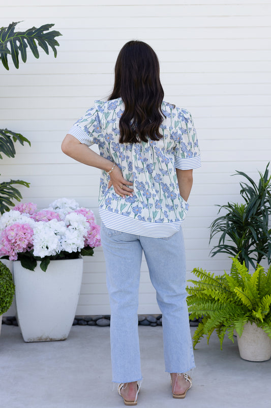 Spring Fling Floral Top